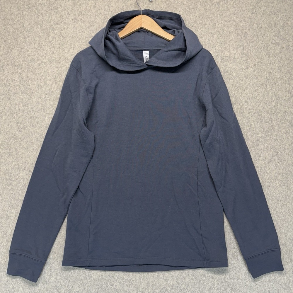 Olivers‎ Hoodie Mens Medium Gray Pullover Performance Athletic Sweatshirt